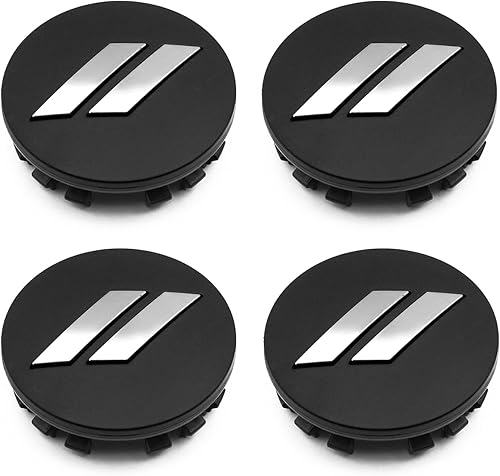 Miniatura 9 de Forten Kingdom 4 tapacubos de plástico de 2 12 pulgadas de 2.520 in plateados y cromados  Tapacubos de plástico personalizados para Charger