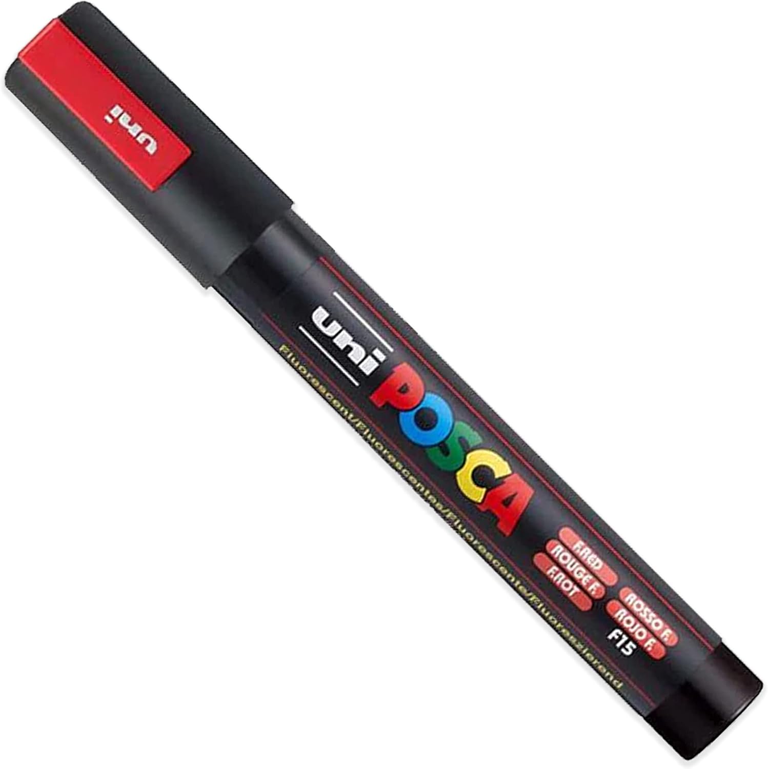 posca - PC-5M Fluorescent Paint Marker - Set of 4 - In Wallet