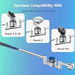 YEZRO Golf Club Attachment for Meta Quest 3s and Quest 3-27” or 19” Dual Length - Adjustable Weighted Golf Club Handle Accessory for Golf+ Realistic Weight & Balance (for Left & Right Controller)