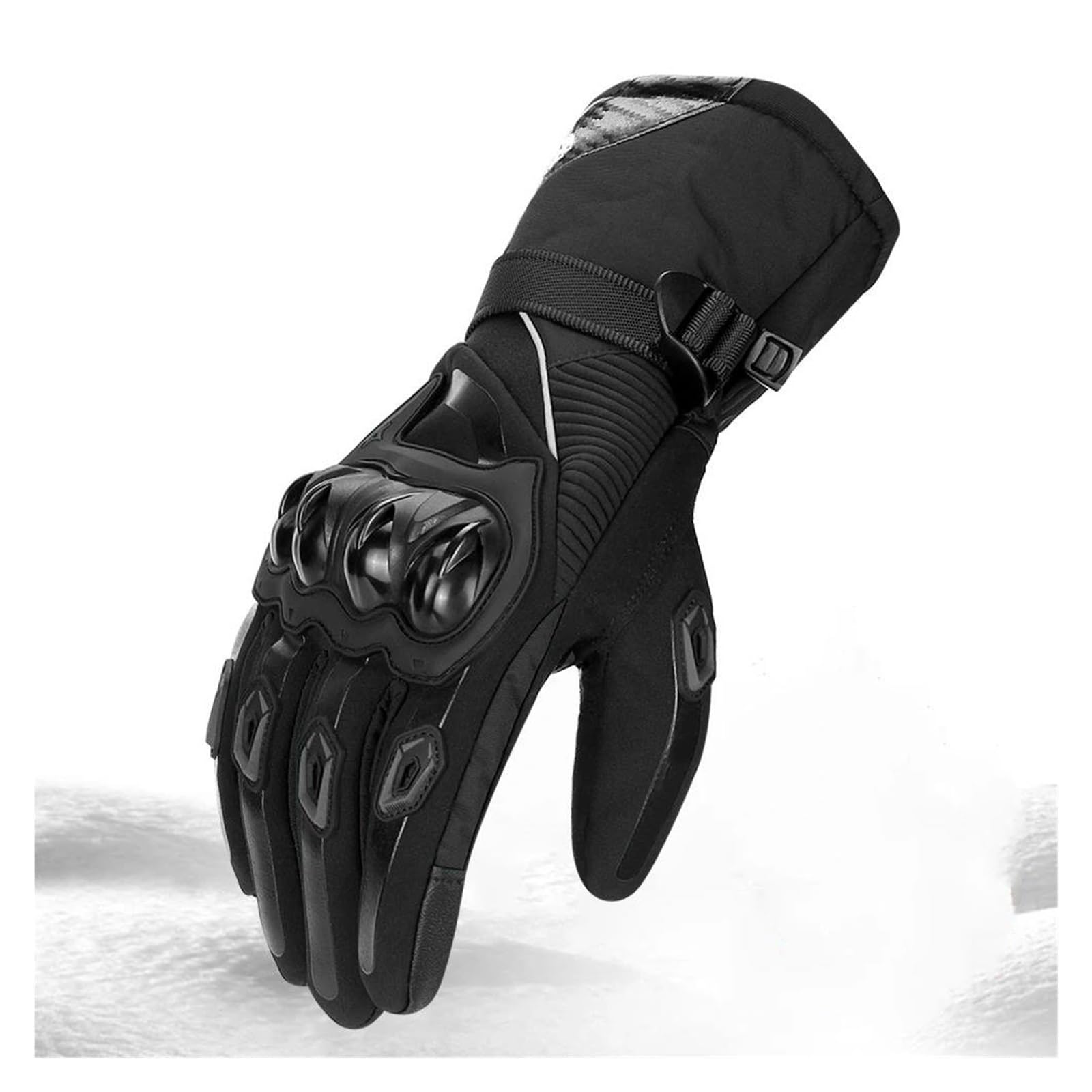 Guantes de Moto Guantes De Moto Unisex para Invierno Resistentes Al Viento Cálidos E Impermeables