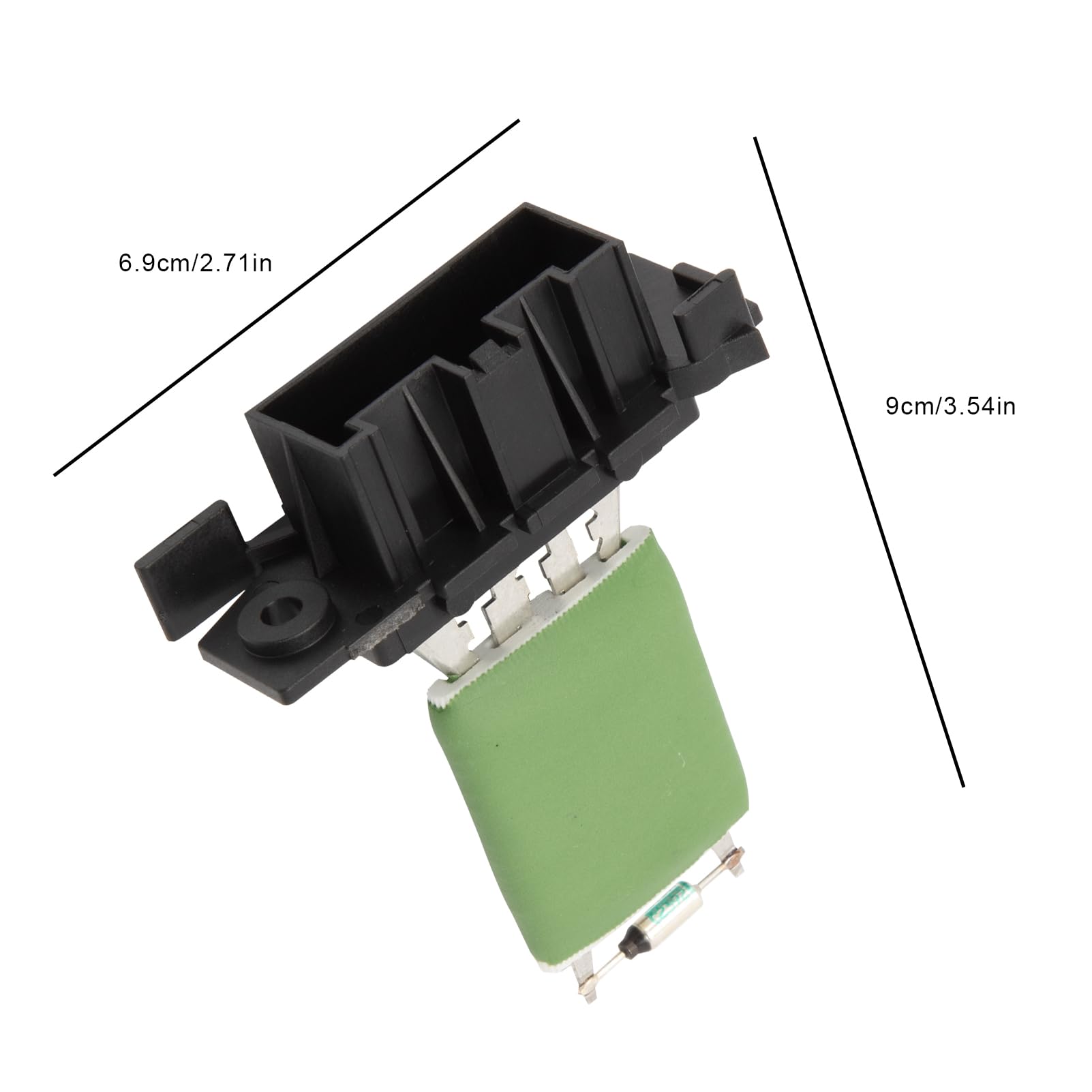 Resistenza per ventilatore elettrico 6480.55 Resistenza modulo ventilatore a 5 pin per Berlingo Partner II dal 2008 Relay II dal 2006