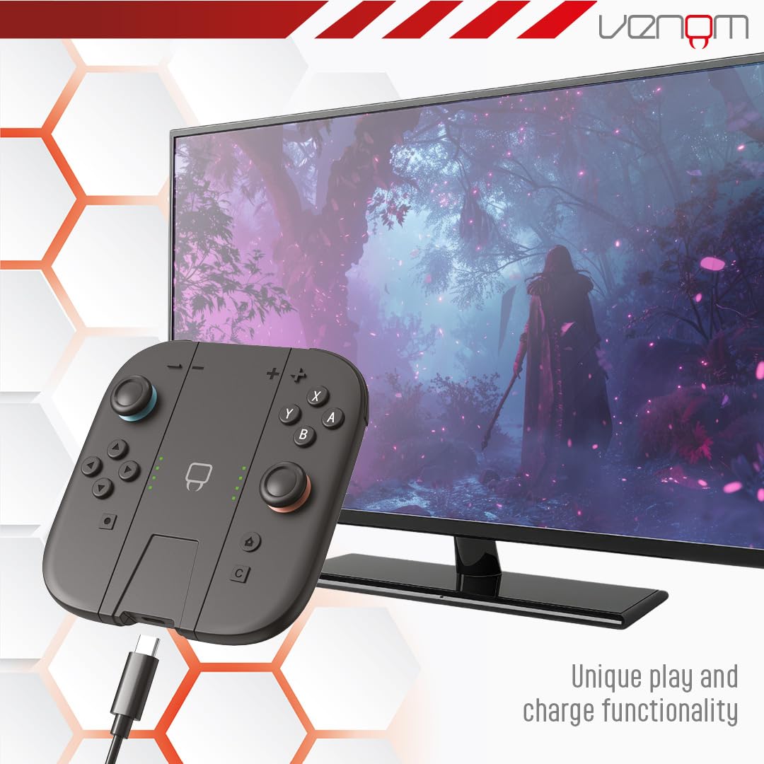 Venom Stacja dokująca Joy-Con Play & Charge Switch 2 (Nintendo Switch 2)