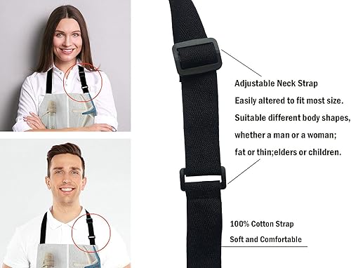 Miniatura 10 de Delantal de cocina 6, Multi Lf123