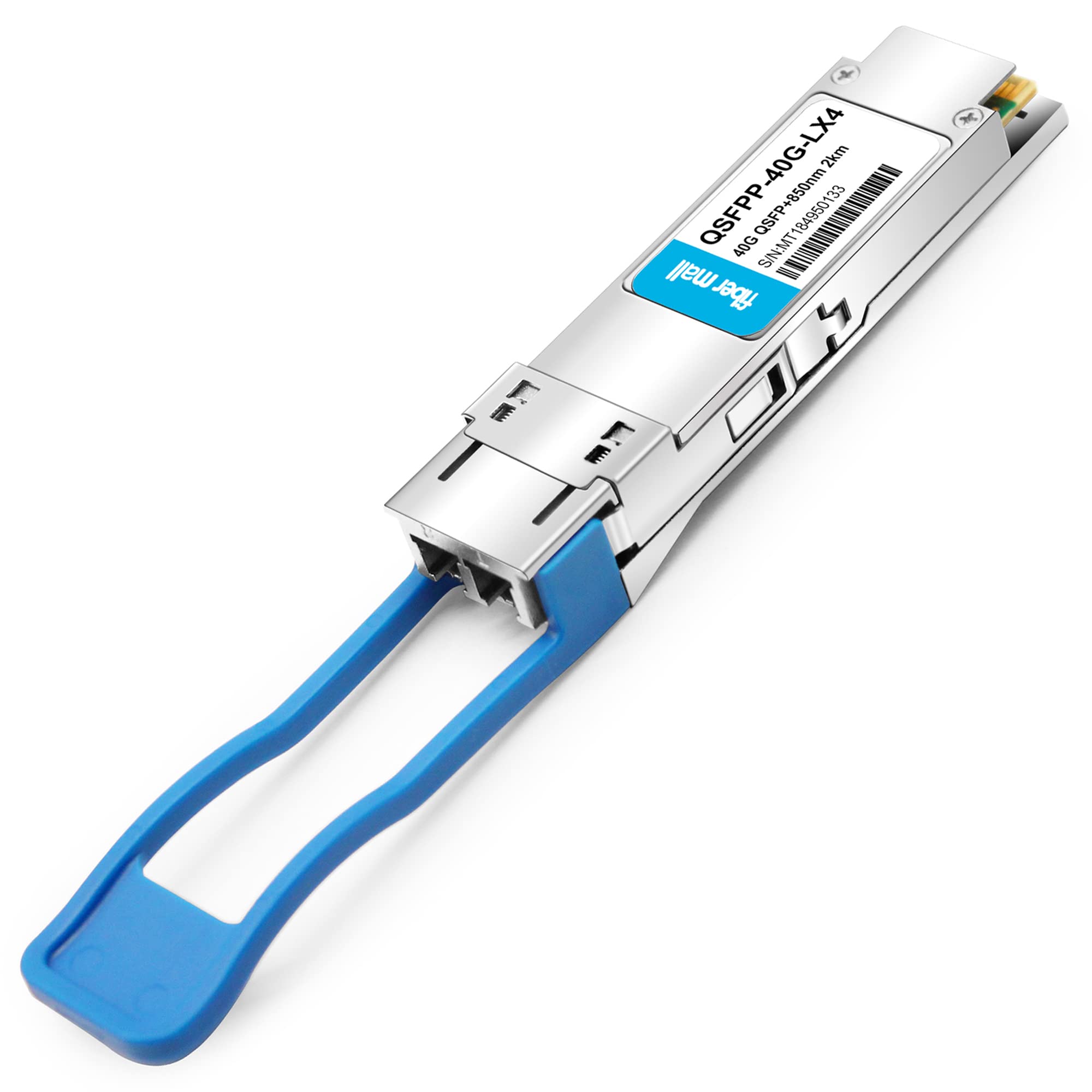 40G QSFP+ LM4 for DELL Force10 407-BBRC,40GBASE-LM4 QSFP+ 1310nm 4 CWDM 1310nm 2km/150m SMF/MMF LC DDM Optical Transceiver Module