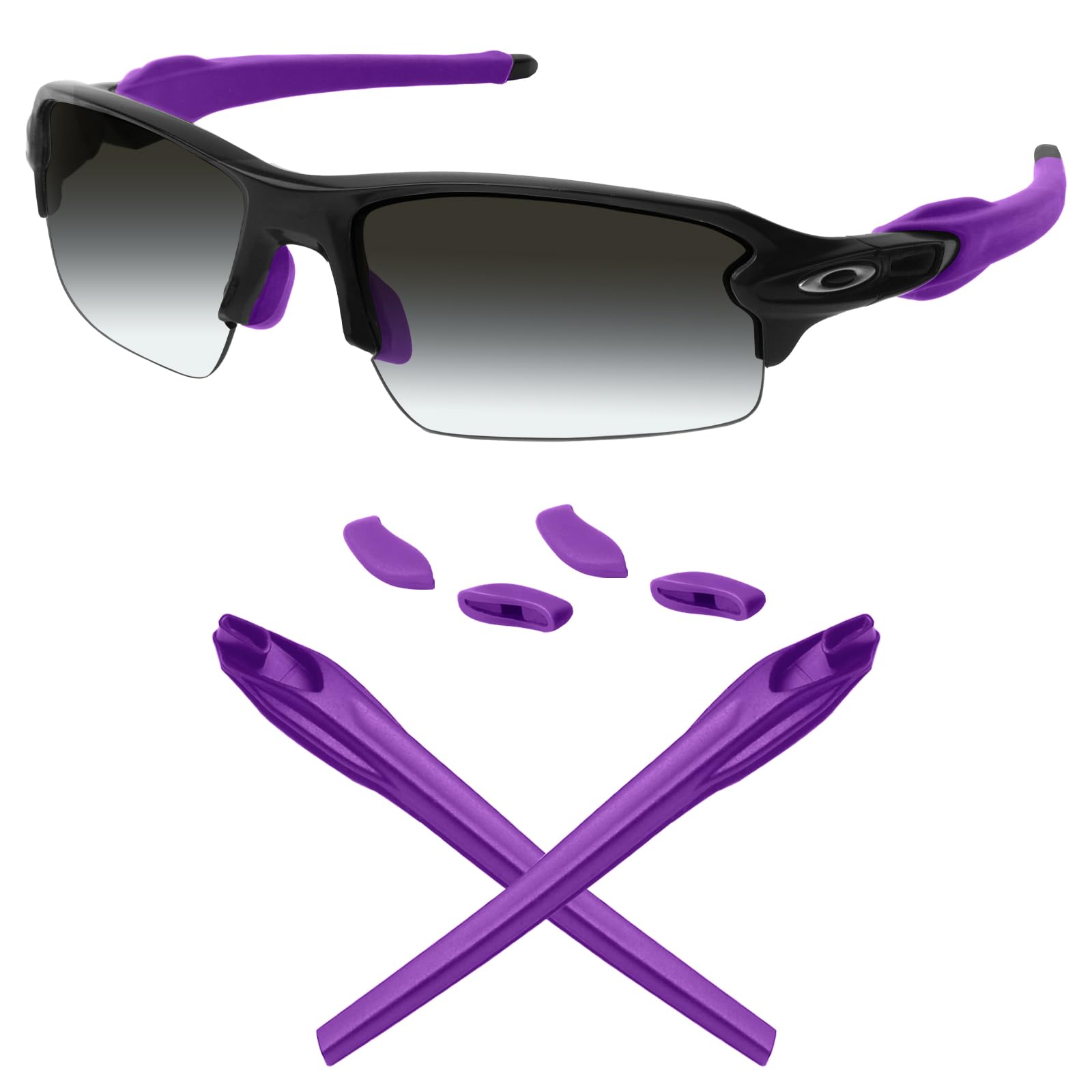 Mryok Replacement Earsocks Nosepieces Kits for Oakley Flak 2.0 OO9295 / 2.0 XL OO9188 - Options