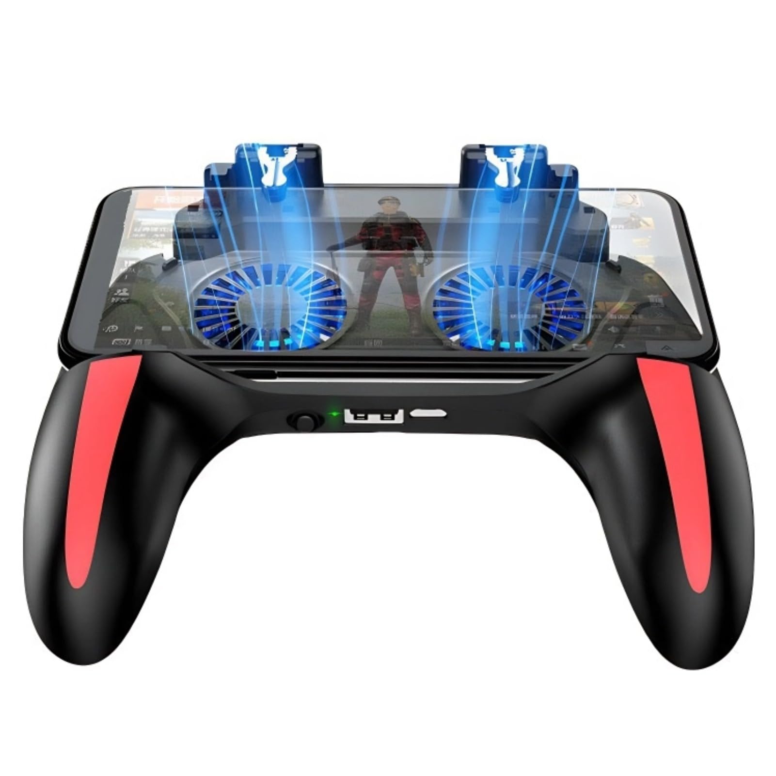 Photo 1 of Hakeeta Mobile Phone Gamepad with Dual Cooling Fans (5000mAh)