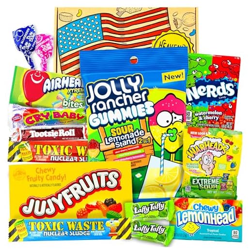 Heavenly Sweets American Candy - Caja de Deliciosos dulces y refrigerios 100% vegetarianos - Juego de marcas clásicas de EE. UU., regalo para niños, adultos