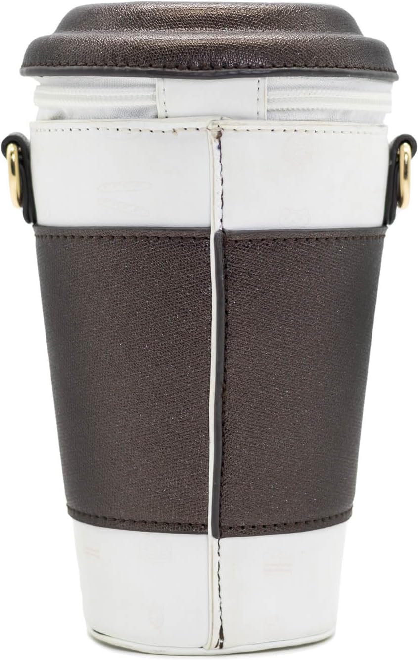 Bewaltz PU Leather with Adjustable Strap Snack and Desserts Themed Handbag