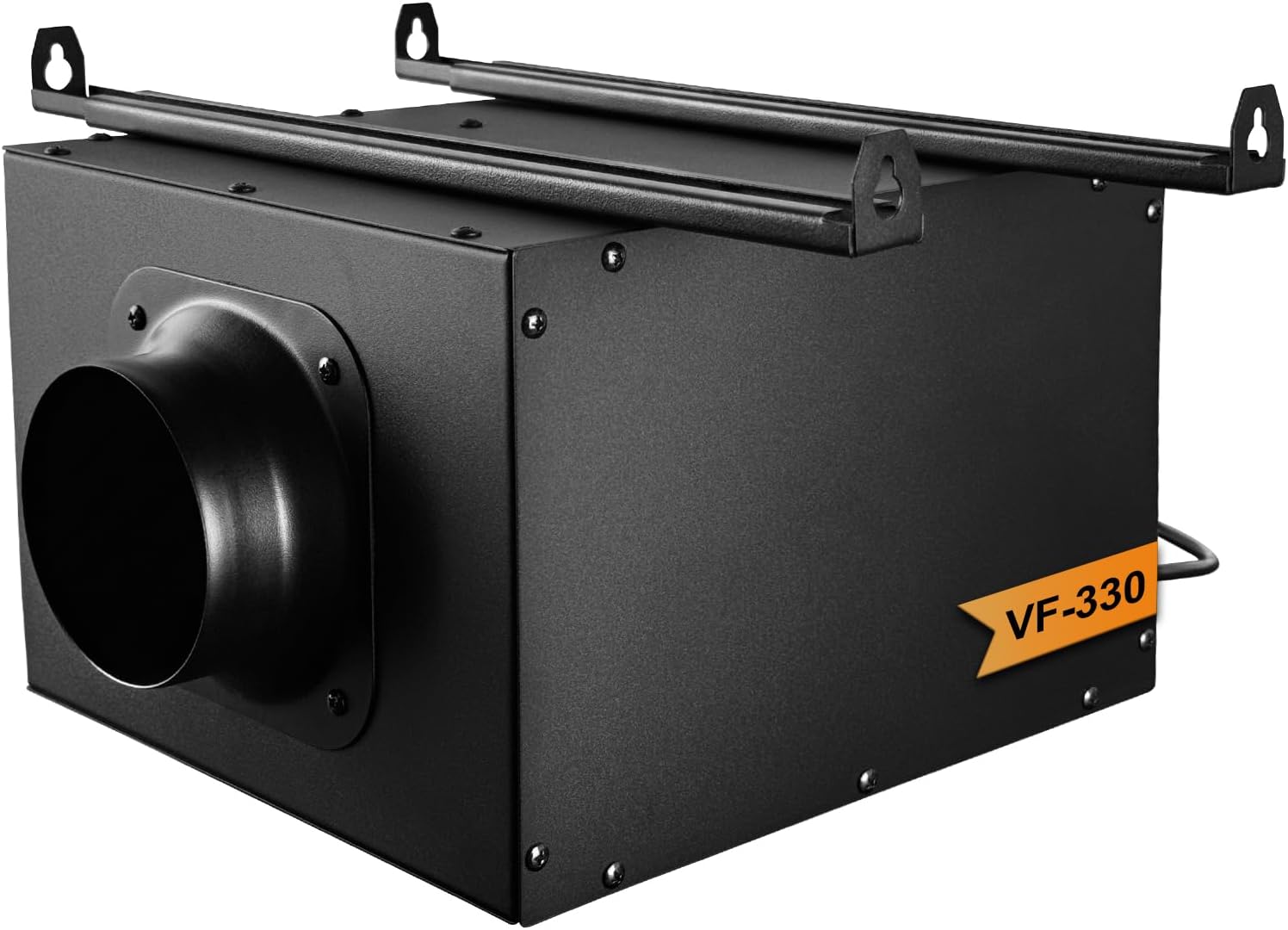 2 Speed 330CFM|240CFM Adjustable Ultra Quiet Inline Bathroom Exhaust Fan, Ventilation Fan Extractor for Bathroom, Garage, Attic, Kitchen - Strong but Quiet