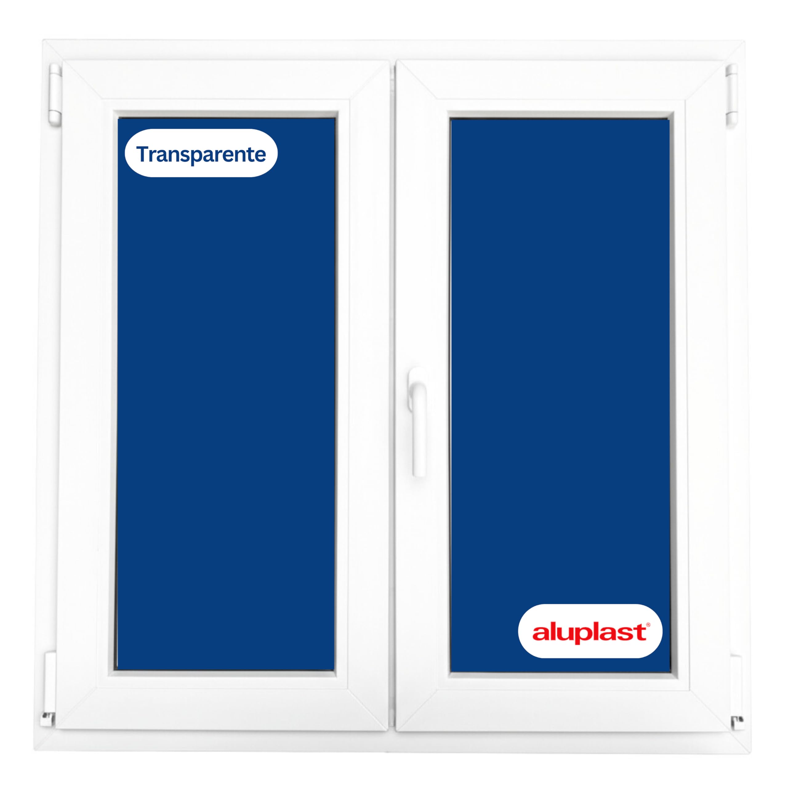 Ventana PVC Reforzada Blanca | 2 Hojas Oscilobatiente | Cristal Climalit Transparente | Perfil Aluplast | Entrega 24/48h (1000x1200)