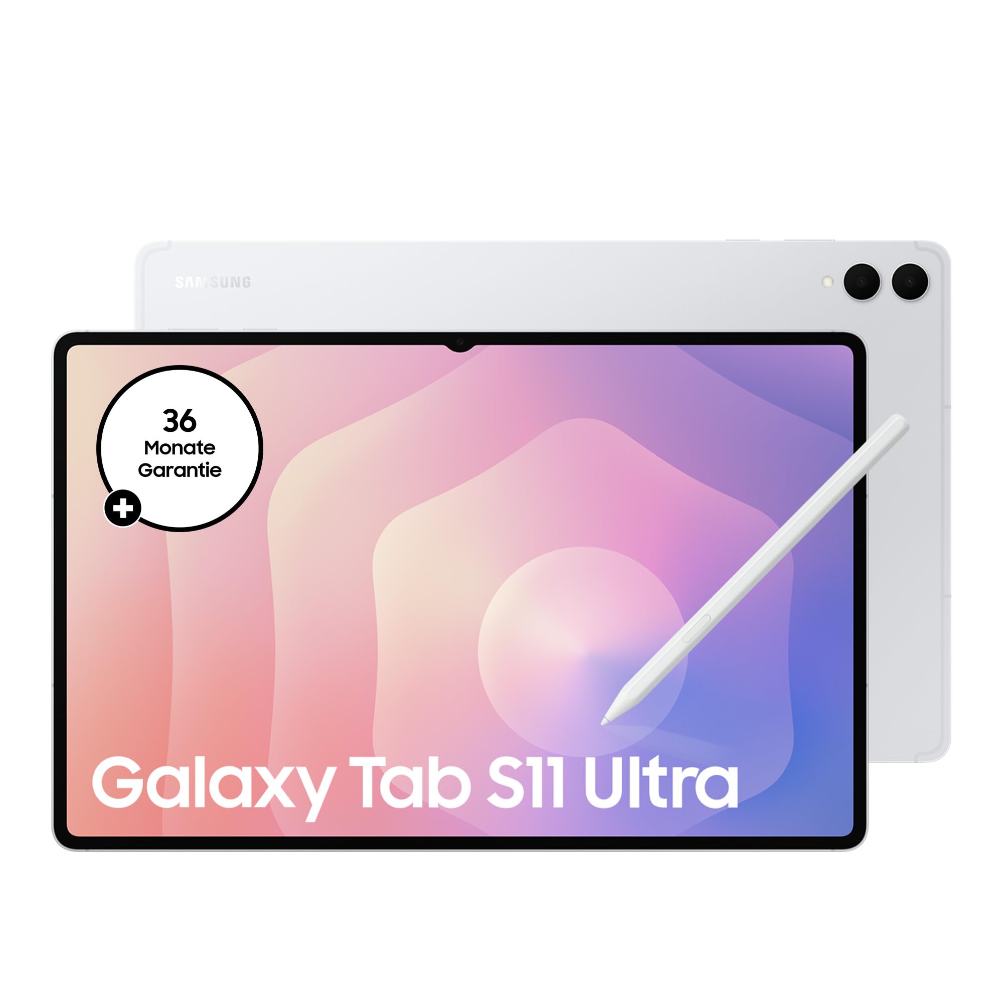 Samsung Galaxy Tab S11 Ultra, AI Tablet, Wi-Fi, Leichtes Design, Vielseitige KI-Tools, DeX, 1 TB Speicher, 16 GB RAM, Lange Akkulaufzeit, Silver, 3 Jahre Herstellergarantie [Exklusiv auf Amazon]