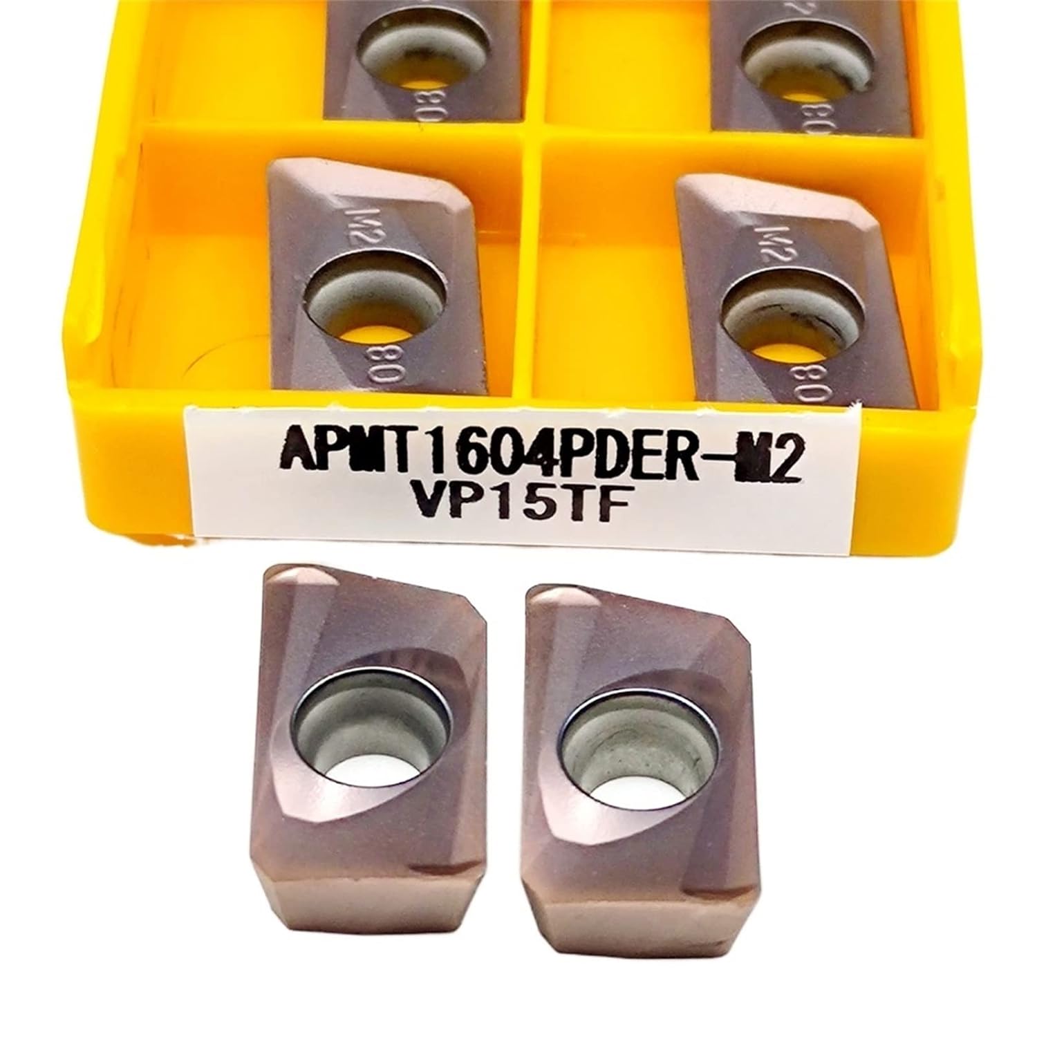 Indexable Carbide Lathe Tool 10PCS APMT1604 M2 CNC Original External Turning Carbide Blade Cutter Inserts Lathe Milling Tool