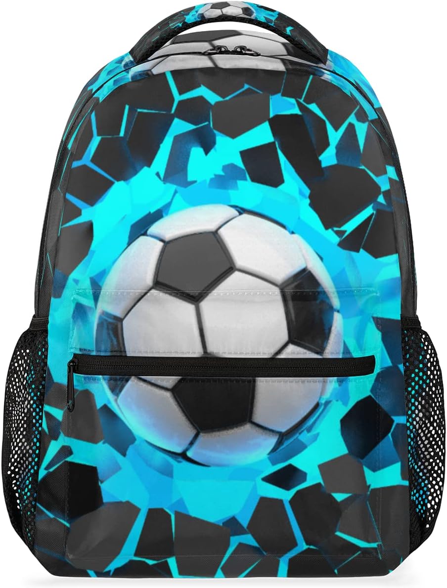 3D Light Wall Football Primary Backpack School Bookbag for Kids Boys Girl,Sport Soccer Travel Laptop Backpacks Book Bag Hiking Camping Daypack,Age 5-10 3D Light Wall Football Primary Backpack School Bookbag for Kids Boys Girl,Sport Soccer Travel Laptop Backpacks Book Bag Hiking Camping Daypack,Age 5-10