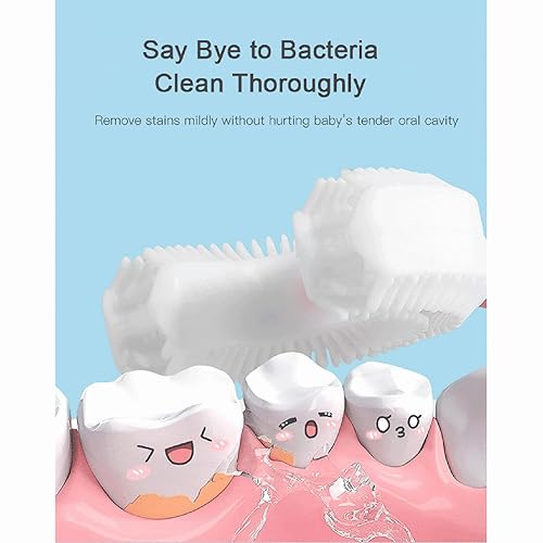 Miniatura 6 de Dirk41 Cepillos de dientes para niños, cepillo de dientes redondeado en forma de U, 2/4 piezas en forma de U para niños, cepillo de dientes en forma
