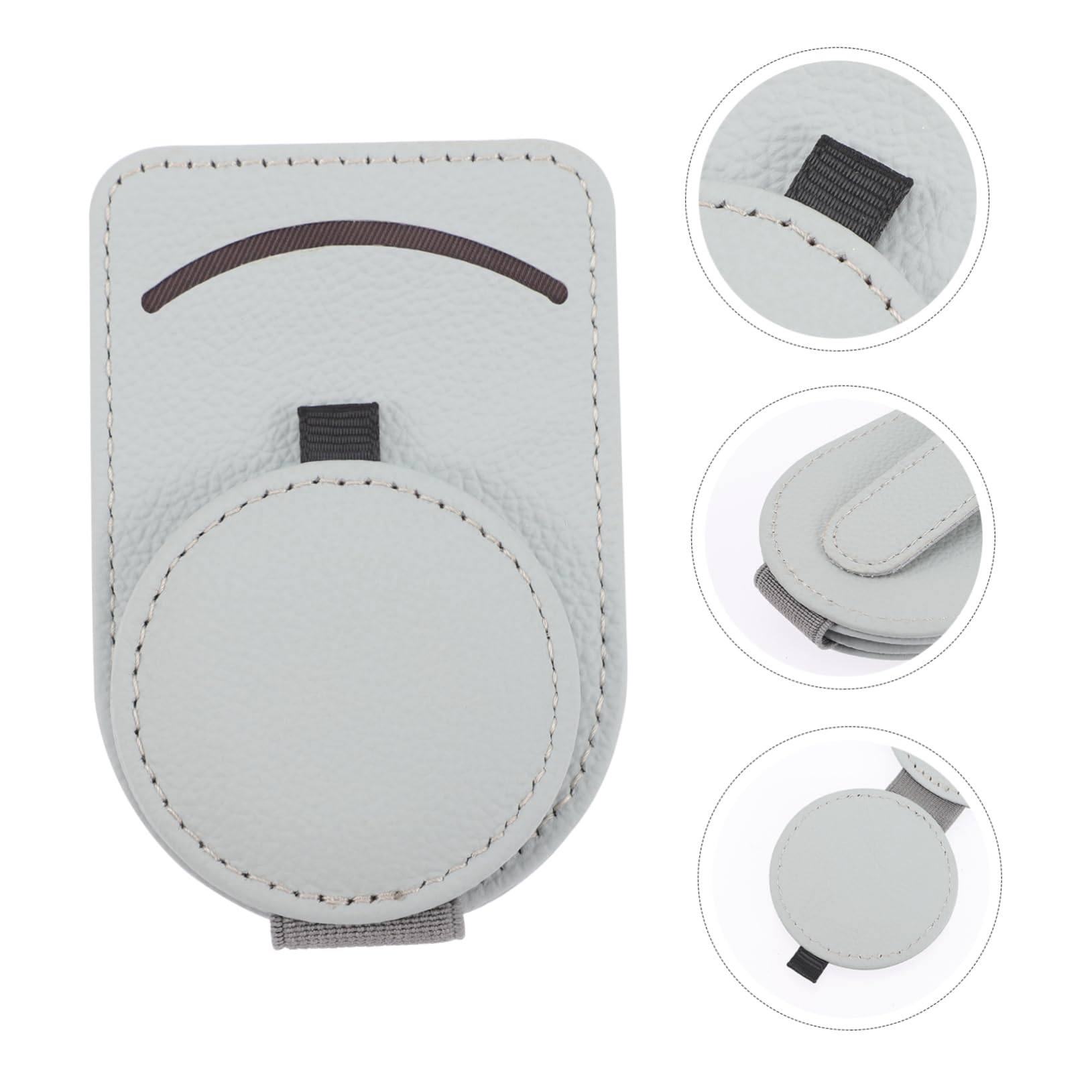 iplusmile 2pezzi Porta Occhiali Da Sole Per Auto Supporto Per Visiera Clip Per Occhiali e Carte Organizzatore Pratico e Multifunzionale Facile Da Installare