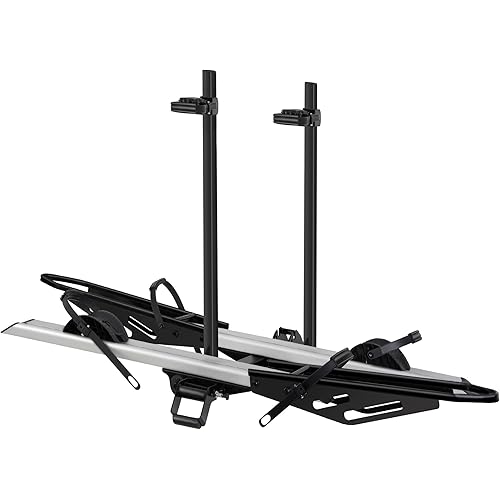 200 LBS. Hitch Mount Ebike Rack for Fat Tire Electric Bikes, Mountain Bicycles, fits Cars, SUVs, RVs, Trucks, Trailers with 2 Inch Receiver