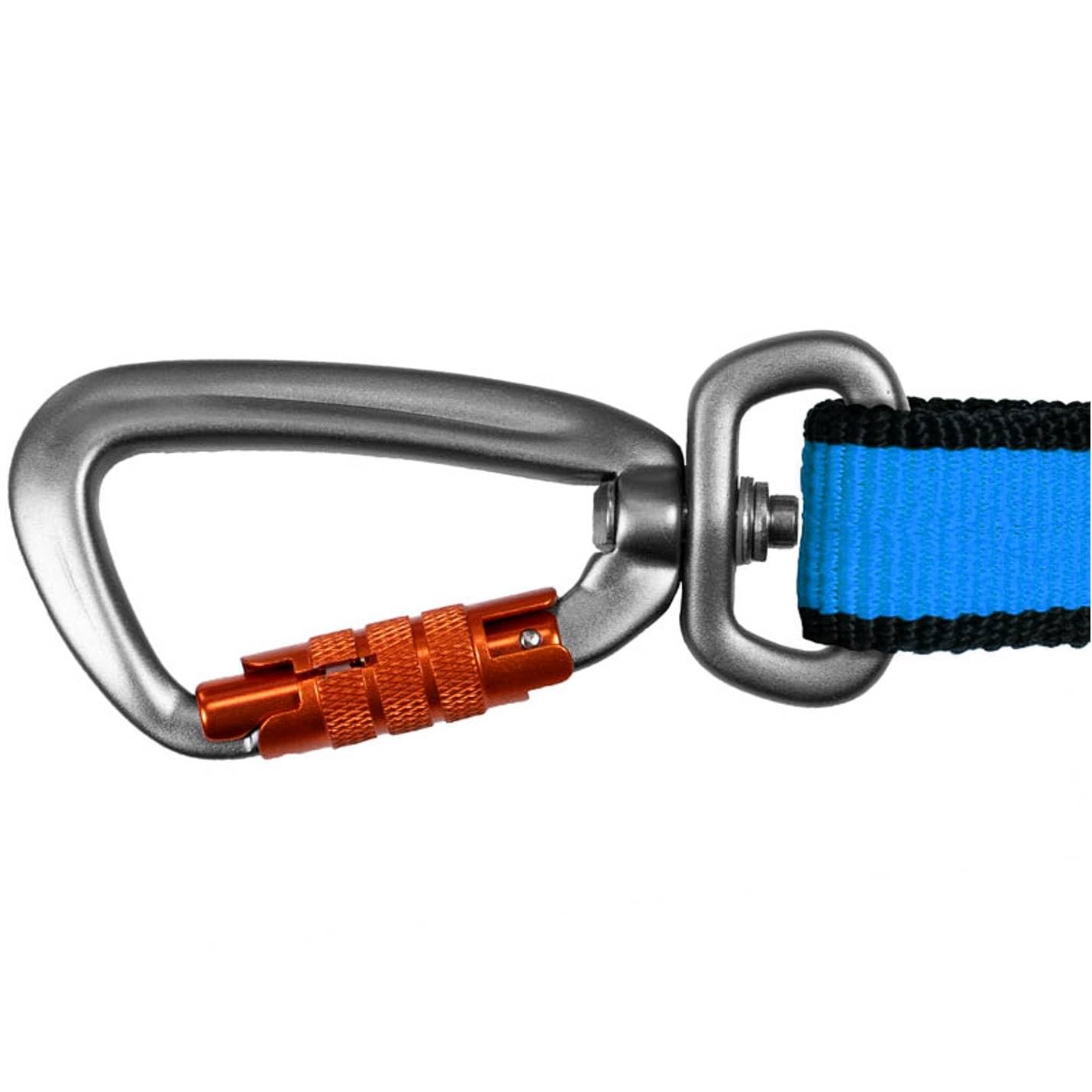 Non-stop dogwear Bungee Leash LTD | Leine für bikejøring, Scootering und skijøring | 1644 | 2,8m | Farbe:blau