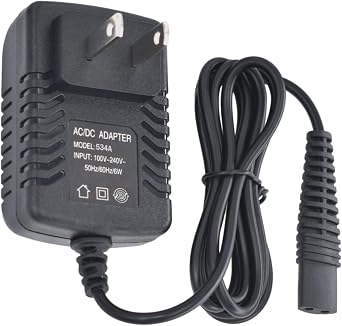 Replacment for BaByliss PRO Shaver FXFS2 Charger, 4.5V Power Adapter Compatible with BaBylissPRO Barberology Cordless Metal Double Foil Shaver FXFS2 Charging Cord