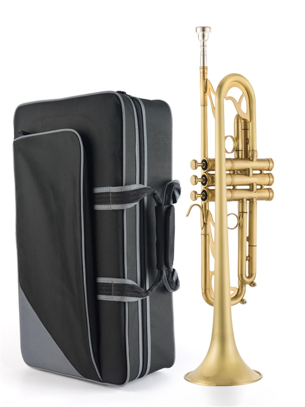 Ensemble Di Trombe Standard Tromba Spazzolata Opaca Strumento Professionale Per Esibizioni