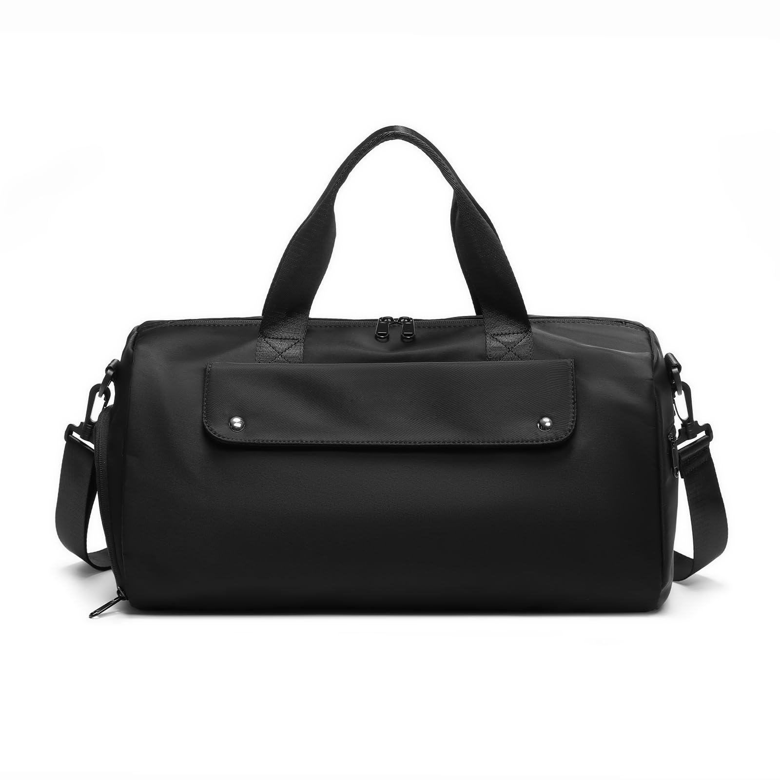 reeYee 16L Lightweight Travel Duffel Bag with Shoe Compartment, 840D Cordura Water-Resistant Gym Bag for Men & Women, Weekender Overnight Bag with