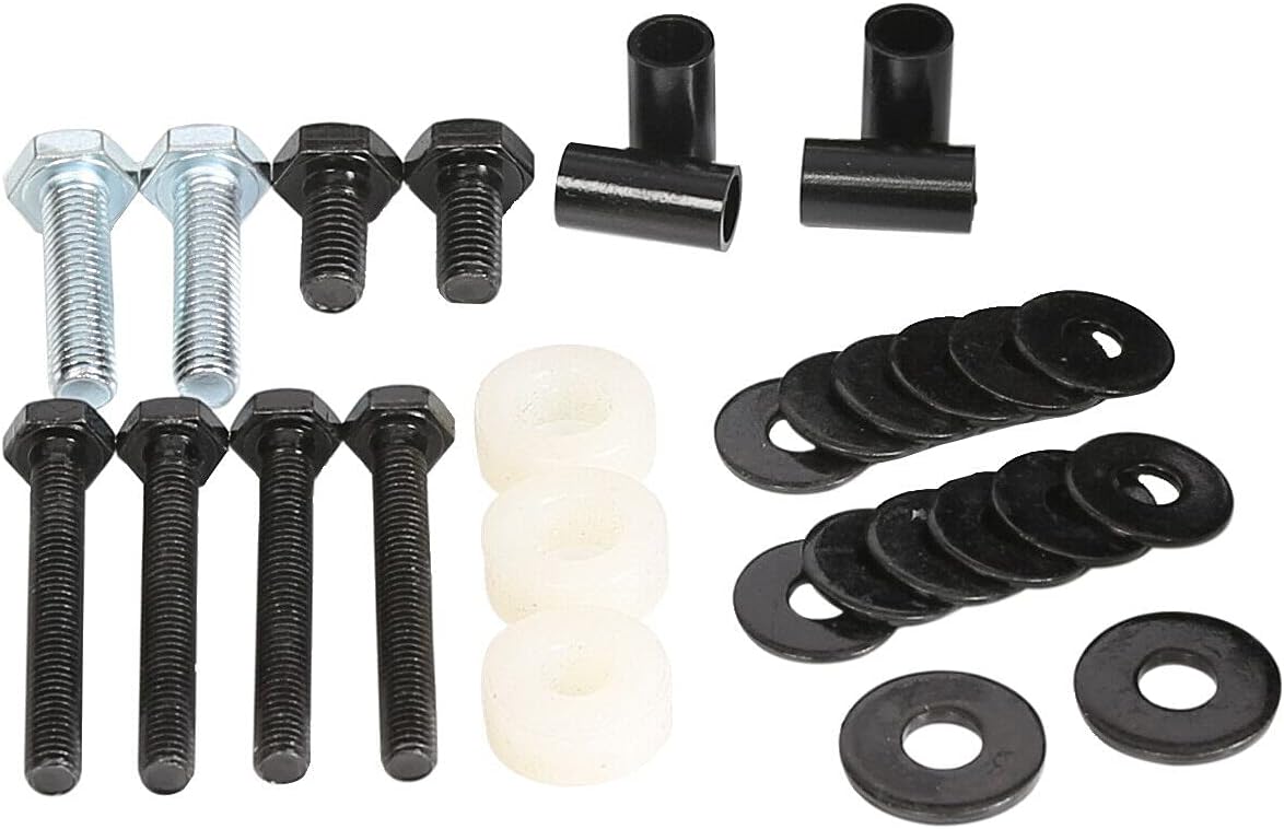 Rear Door High Mount Bracket Carrier for Jeep Wrangler JK Hi-Lift Jack 2007-2018