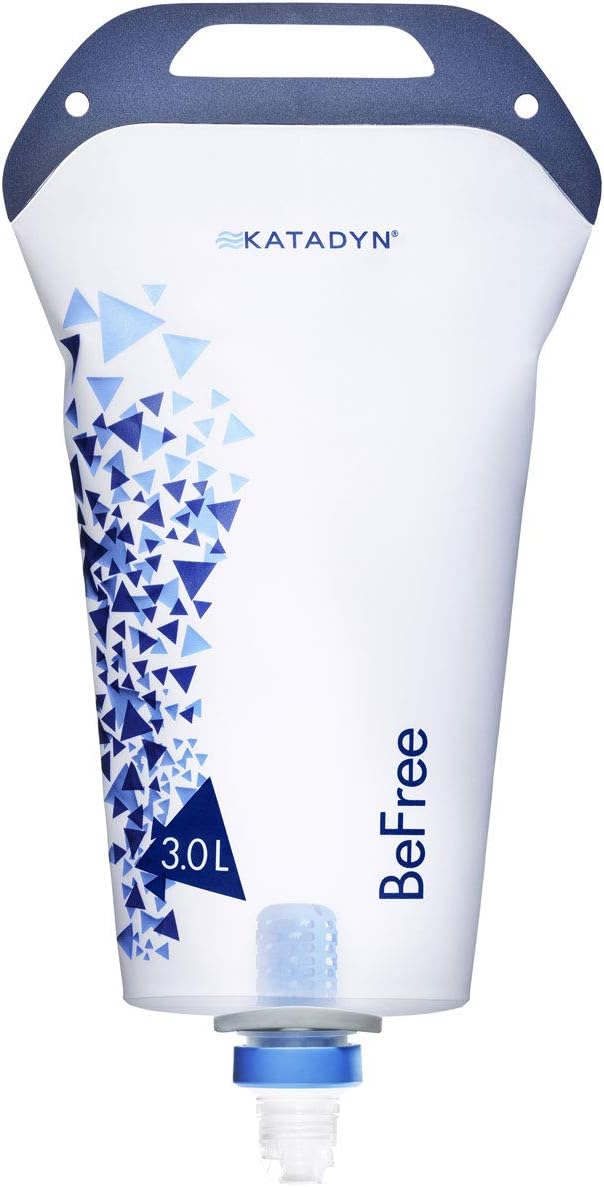 BeFree 3.0L Water Filter, Fast Flow, 0.1 Micron EZ Clean Membrane for Personal or Small Group Camping, Backpacking or Emergency Preparedness (8019640)