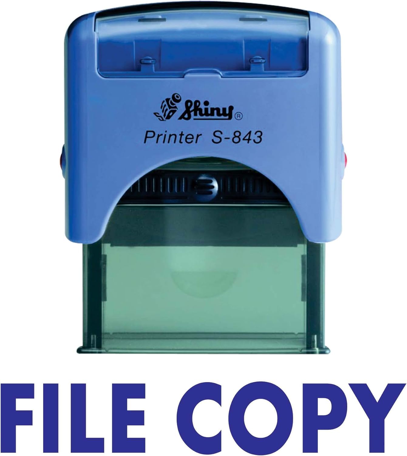 File Copy Self-Inking Rubber Stamp | Clean & Crisp Impressions | Office Essential | Fast, Mess-Free Use | Long-Lasting & Refillable | Ideal for Admin, Legal, Retail & Docs