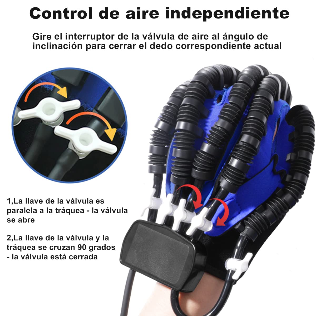 Rehabilitación Robot Guantes Trazo Eléctrico Hemiplejía Equipo De Entrenamiento De Muñeca Para Dedos Enderezado De Dedos Protector Para Pacientes Con Disfunción De La Mano