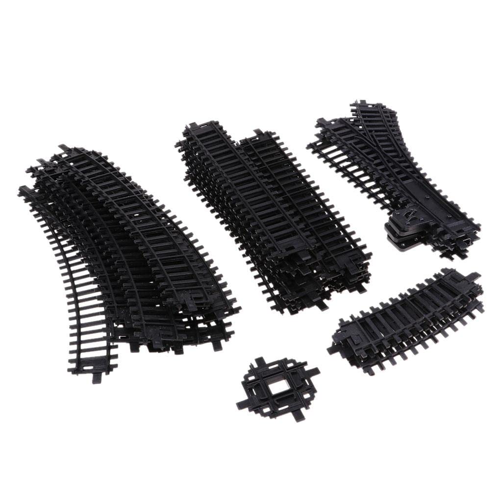 HO Scale ABS Model Railroad Train Toy Scenery Layout Right Switch Track-Toys & Hobbies - Model Railroads & Trains - HO Scale - Track-image-9