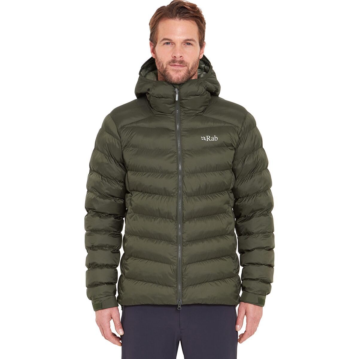 Rab Men's Nebula Pro Synthetic Insulated Jacket for Trekking & Mountaineering - Army - Medium