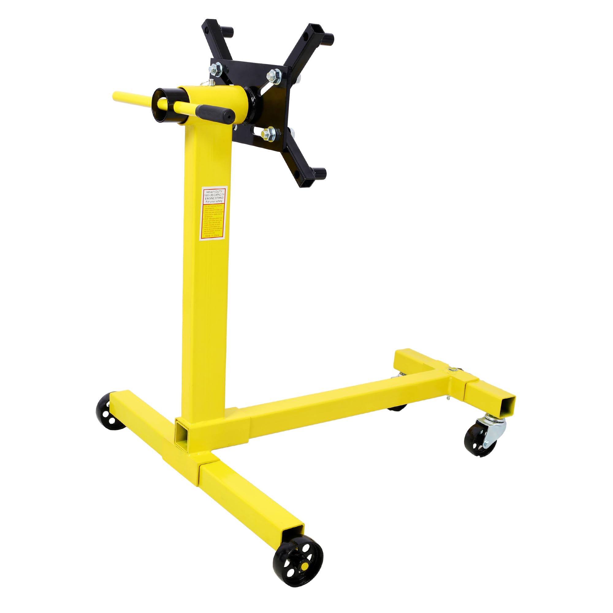 1000-Lb Capacity Rotating Coyote Engine Stand - Engine Hoist &amp; Test Run Stand