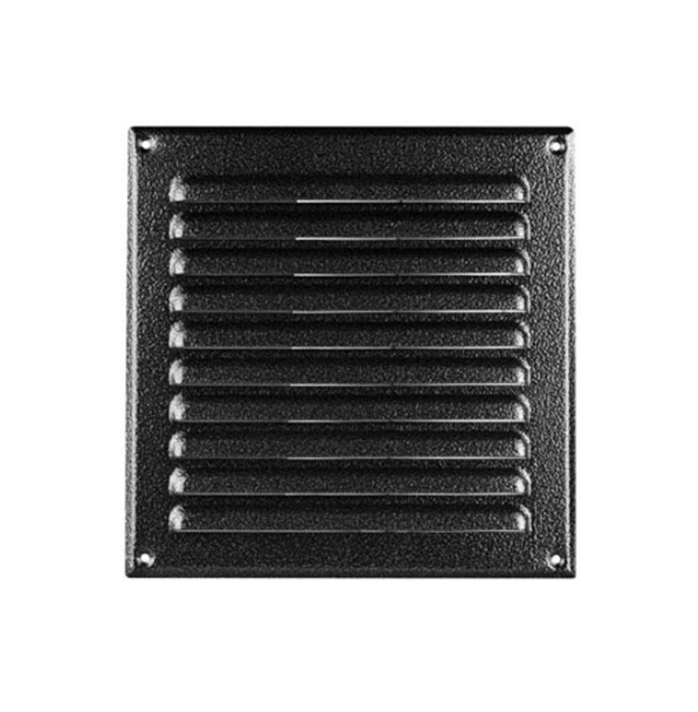Metal Antique Silver Air Vent Grille 165mm x 240mm with Fly Screen/Mesh/Net Ventilation Cover MTA4ANSR