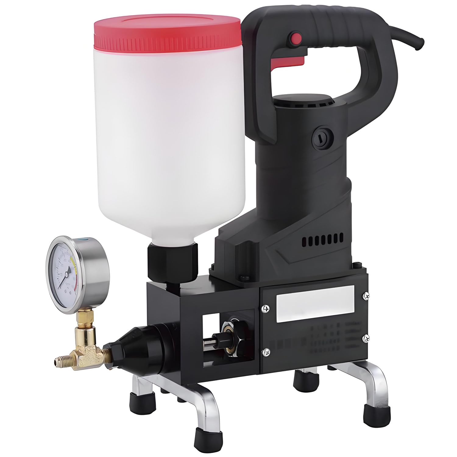 Pompe d'injection haute pression pour stopper les infiltrations d'eau et réparer les murs