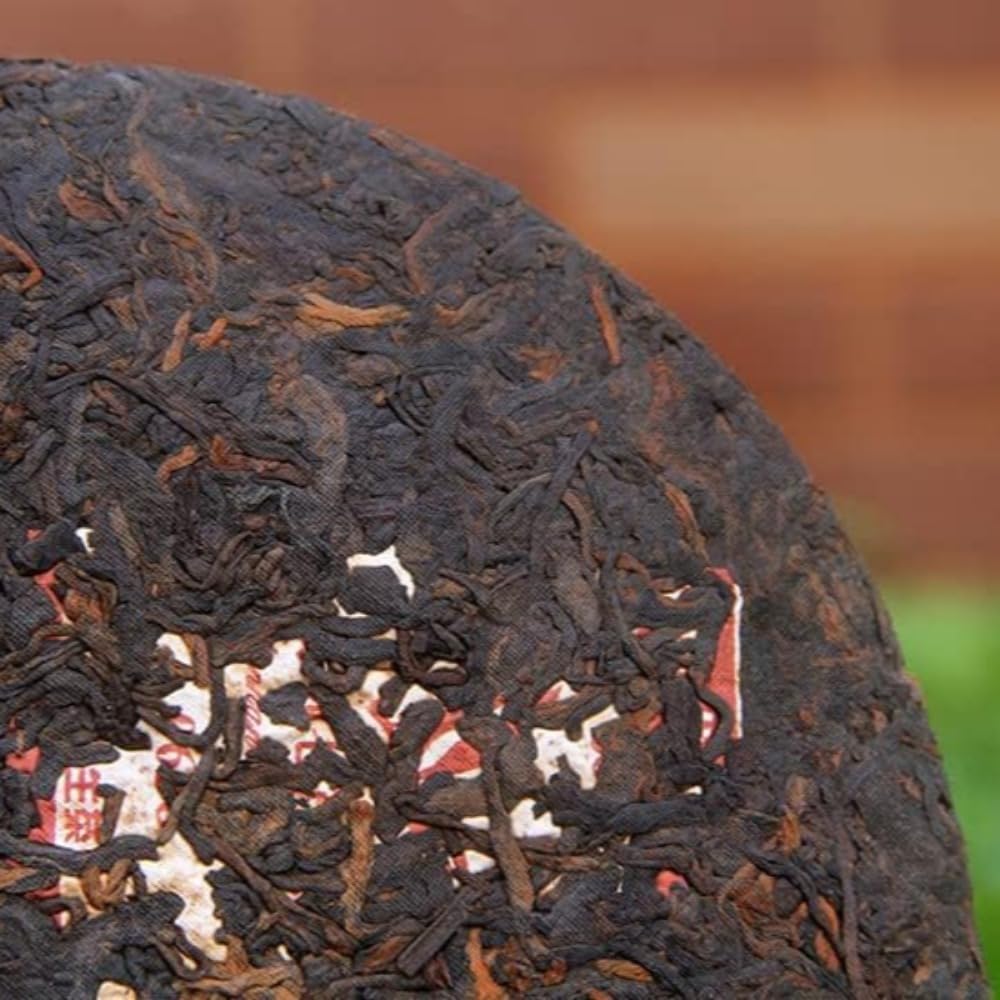 Yunnan Jingmai 357g Tè Antico Pu-Erh Maturo - Tè Pu'er Cinese Invecchiato Di Qualità Superiore, Tè Nero