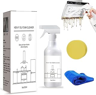 Mnsuid Splash Foam Spray, Splash Foam Spray All Purpose Cleaner, Splash Foam Spray Tablets & Spray Bottle Oven Cleaner, Stovetop, Refrigerator (1PCS)
