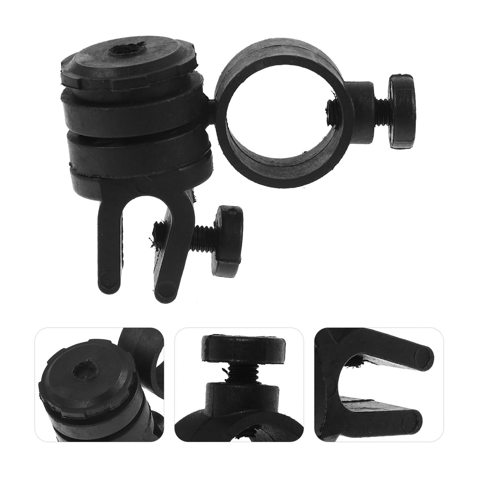 WVYHLAMRC Hand Light Hard Hat Clip Headlamp Flashlight Holder Mount for Safety