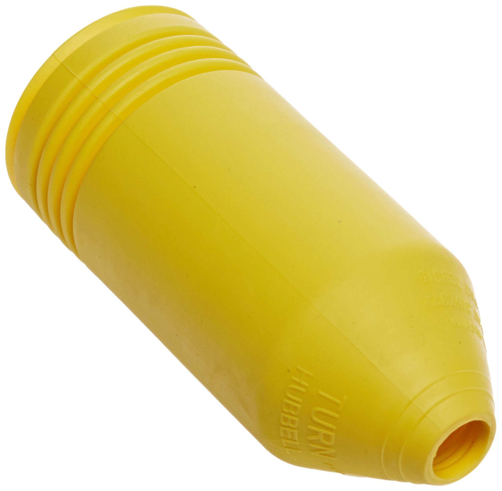 Hubbell Wiring Systems HBL77CM17 Twist-Lock Ship-to-Shore Seal-Tite Cover for Weather Proofing 50A Connector Bodies, Yellow