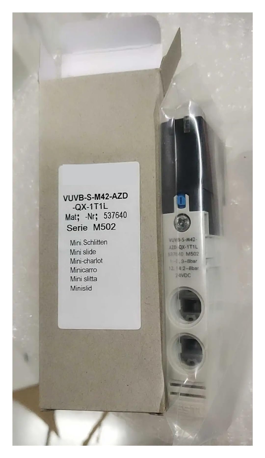 Électrovanne VUVG-S18-M52-MZT-G14-1T1L 8004880 à commutation rapide et haute précision