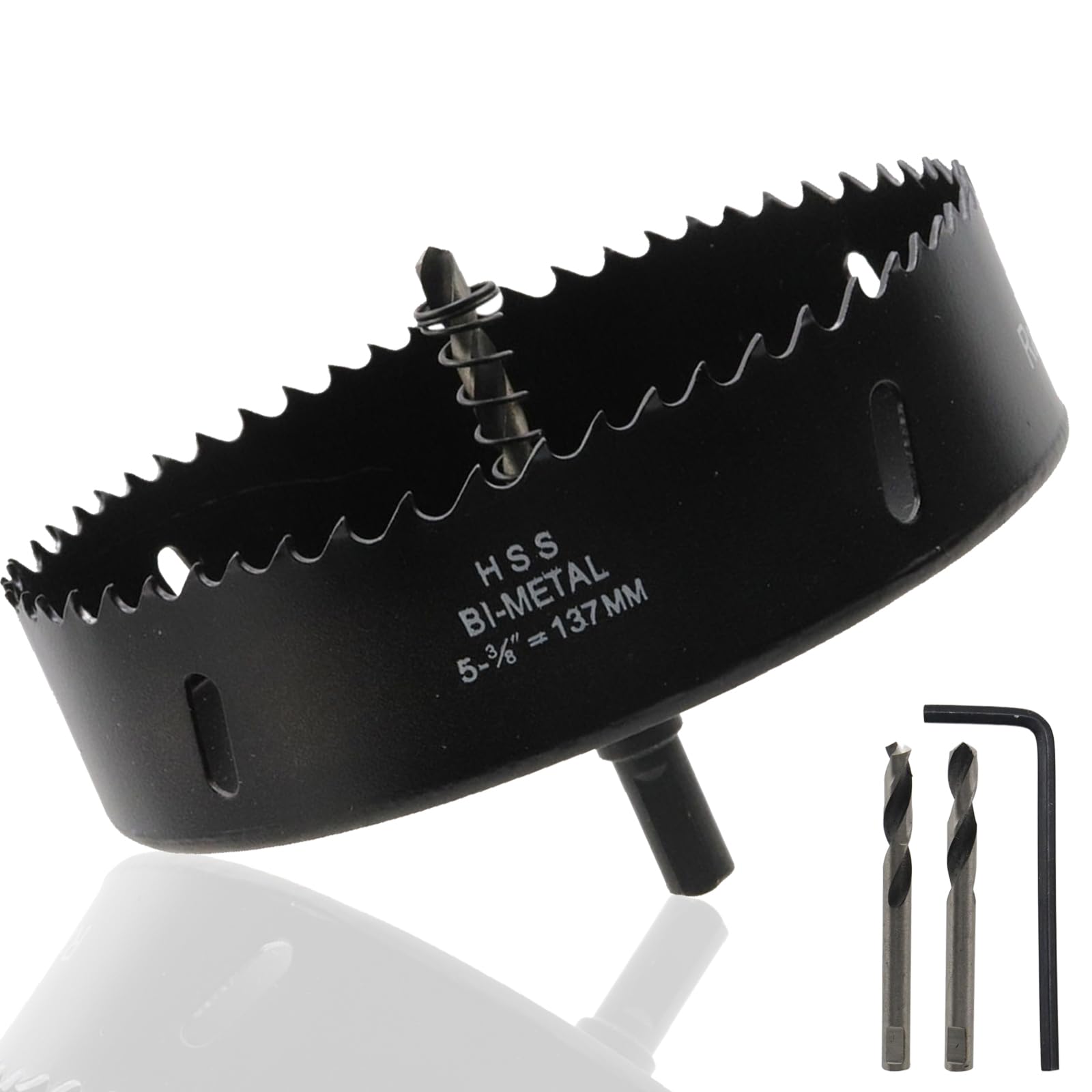 Hole Saw 5-3/8"/137mm Dia Hole Cutter Drill Bit