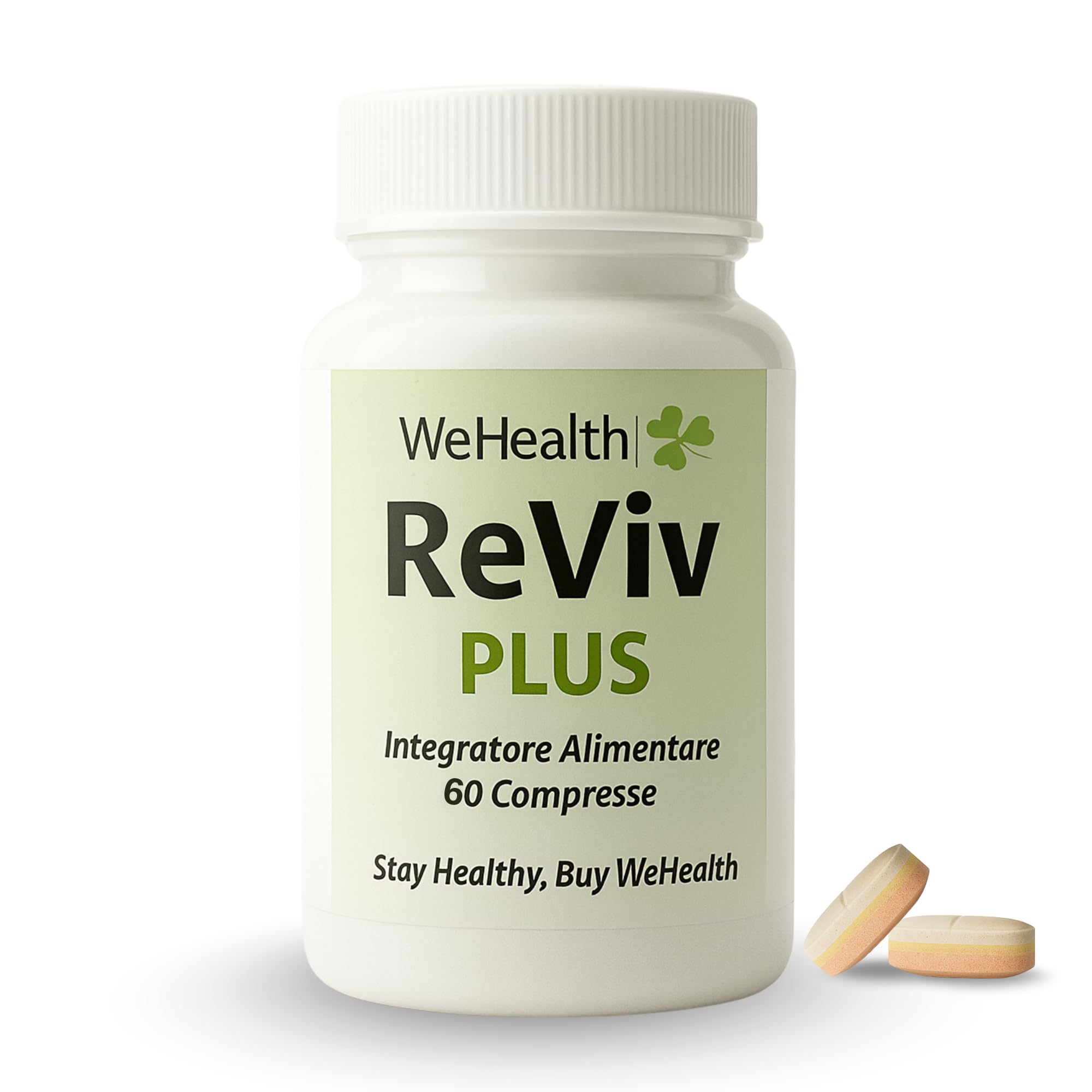 ReViv Plus MAXI - Sconfigge i Postumi da Alcolici (Hangover) - Integratore Alimentare con Partenio, Cardo Mariano, Broccox®, Vitamine C ed E, Magnesio, Zinco e N-acetil-L-cisteina