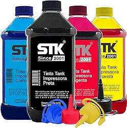 Kit 4 Tintas Stkink Compatível T720 T720DW T820 T820DW T4500DW 250ml