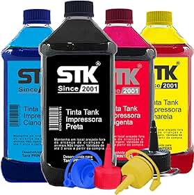 Kit de Tintas Stkink Para Impressora Compatível G3110 G3111 G2160 G3160 G3102 G4110 G7010 G4111 1,75 Litro