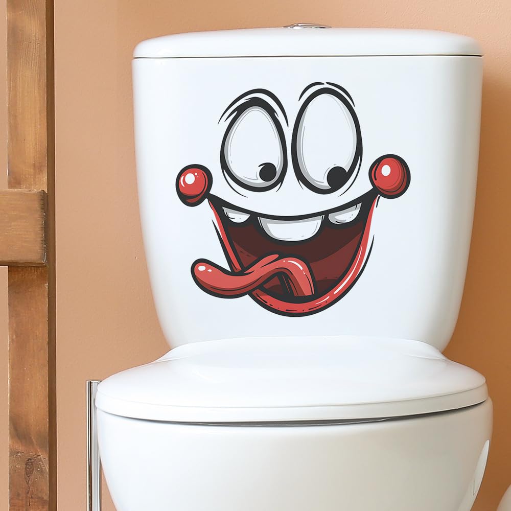 Bowl Stick On Cleaner Funny Toilet Stickers Decals Vinyl Wall Art Sign  Decor Removable Toilet Funny Decor, image size:1000x1000