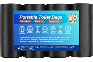 Composting Toilet Bags for Easy Waste Disposal