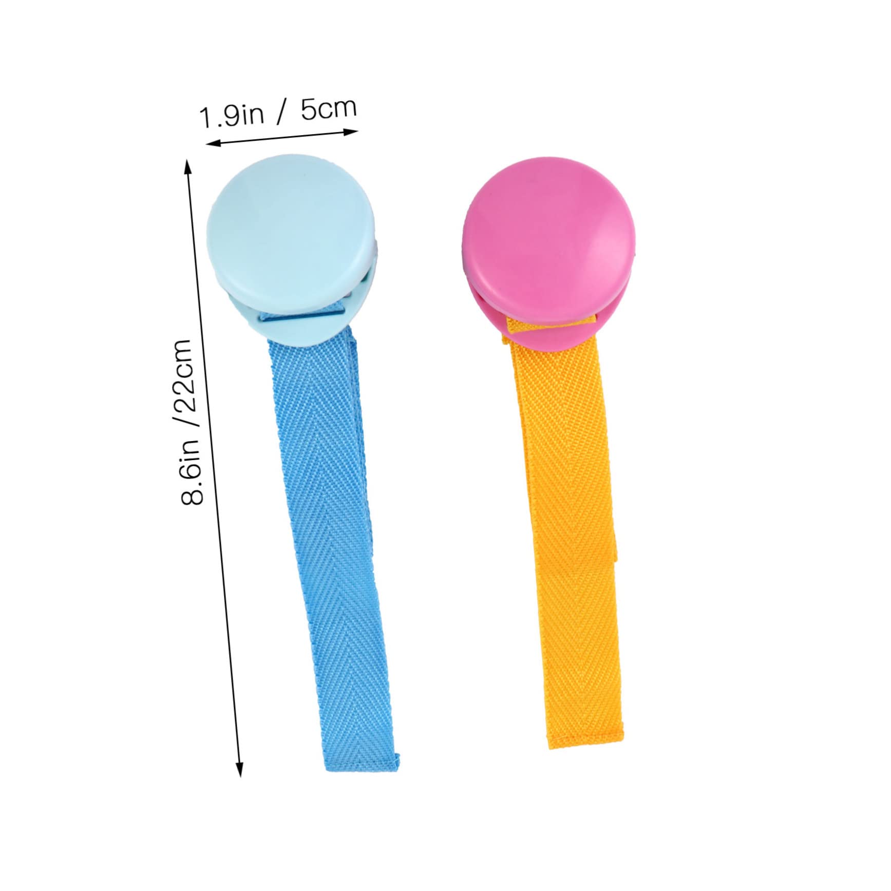 Totority Stroller Clip for Blanket 4pcs Quilt Clamp Metal Spring Easy to Use for