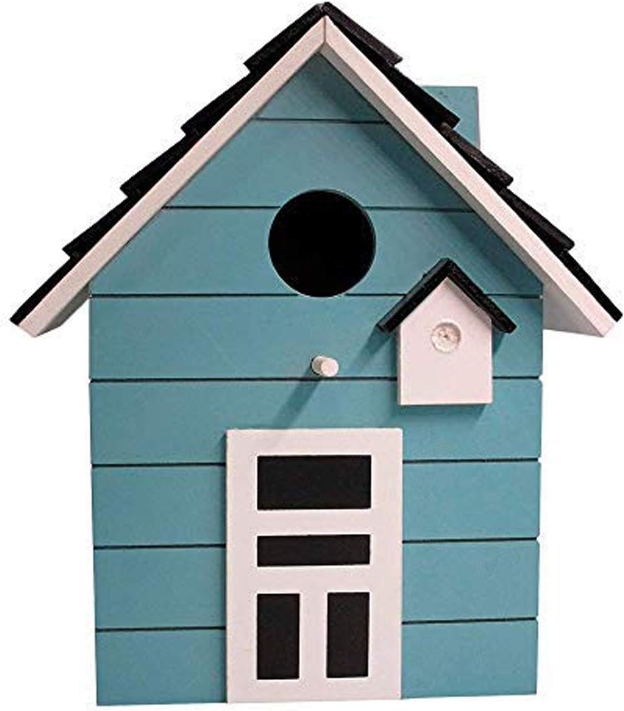 CasaJame Vogelhaus Maritim Weiß - Nistkasten Für Balkon & Garten 21x14x13cm