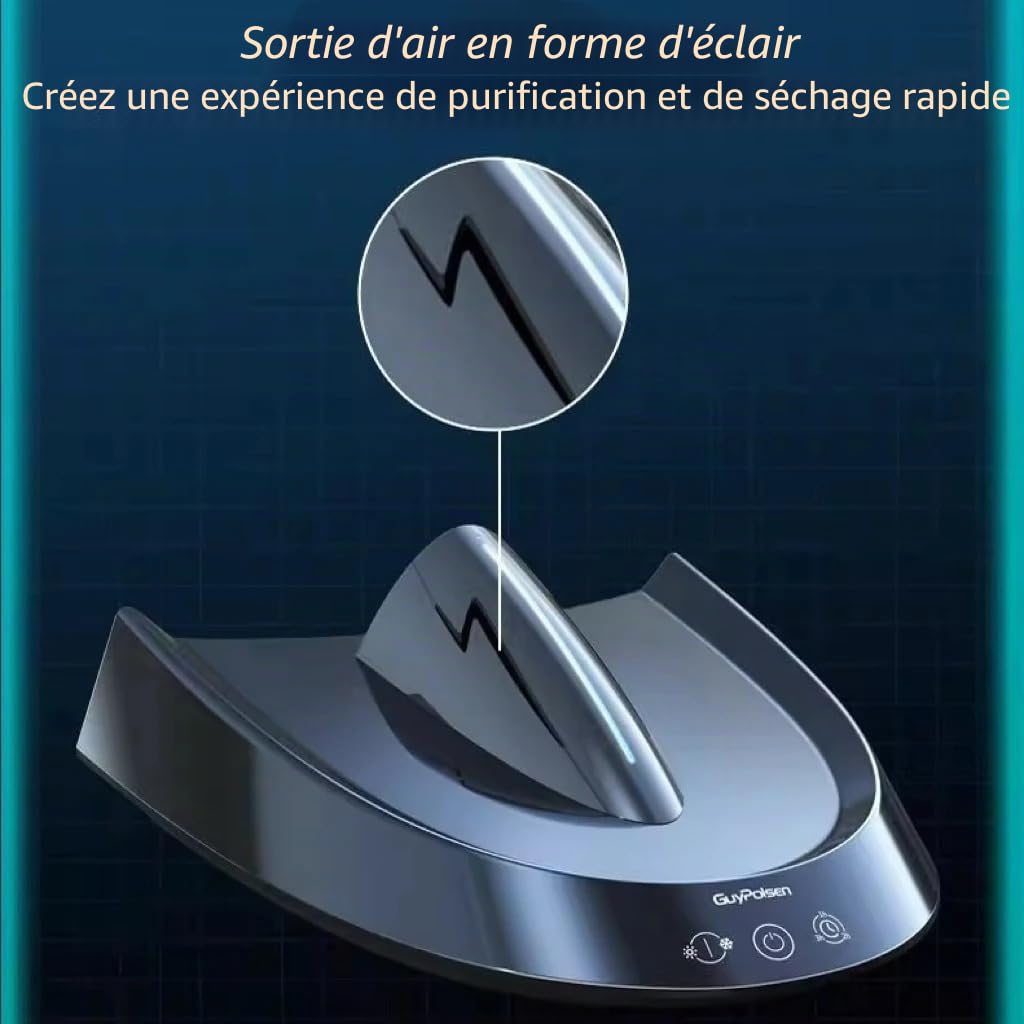 Générique Sèche-casque rapide pour moto/voiture – Stérilisation, désinfection, nettoyage, déodorisation, séchage et purification de l’air