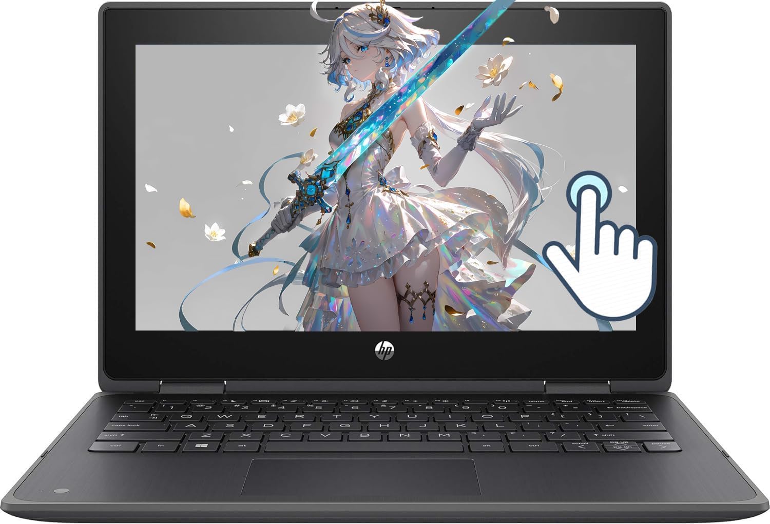 HP ProBook X360 11 G6 EE Ordinateur portable 2 en 1 tactile 11,6" Intel Core i5-10210U 8 Go RAM SSD 256 Go Windows 11 Pro Reconditionné
