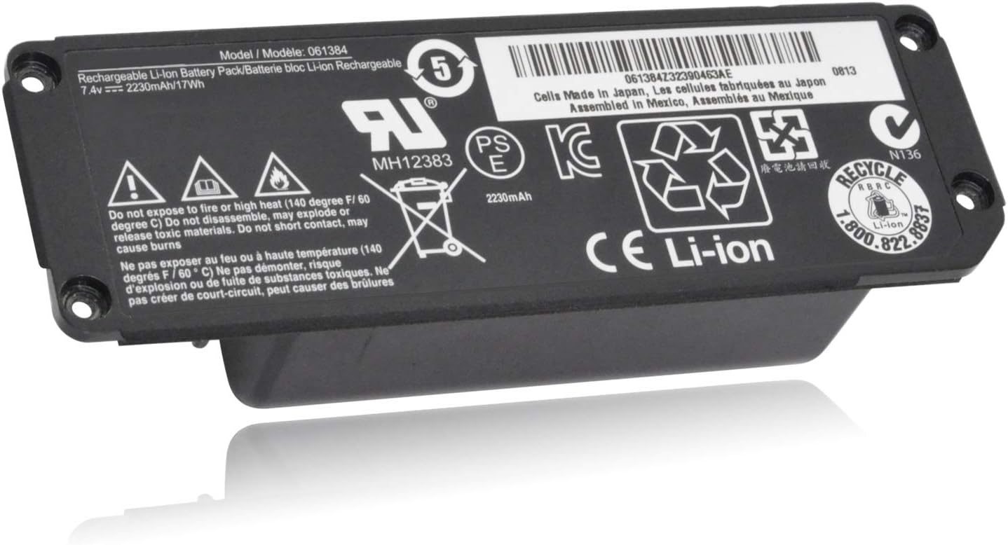 CQCQ 061384 061385 Compatible Battery Replacement for Bose Speaker Soundlink Mini I one 063287 063404 061386 (7.4V 17Wh/2230mAh) Not fit Mini II