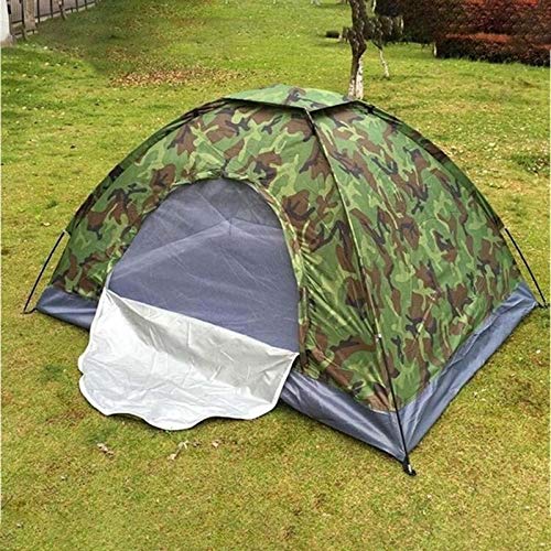 Tienda de campaña portátil para 1 persona al aire libre, senderismo, viajes, camuflaje, camping, siesta